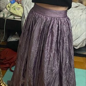 Kimchi blue crinkle princess skirt with POCKETS